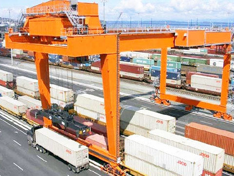 rail mounted gantry crane(rmg crane) used in ports for sale 