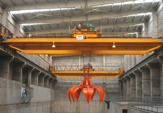 Double Girder Grab Overhead Crane