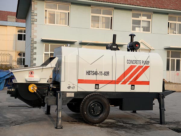 40 m3 diesel concrete pump