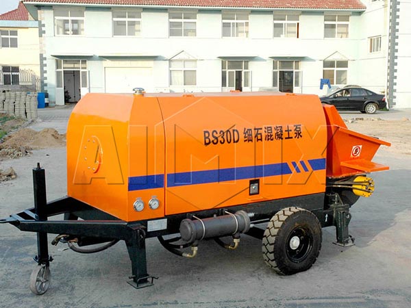 trailer concrete pump for sale
