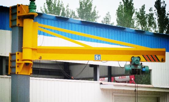 Operate Wall-Mounted Cantilever Crane