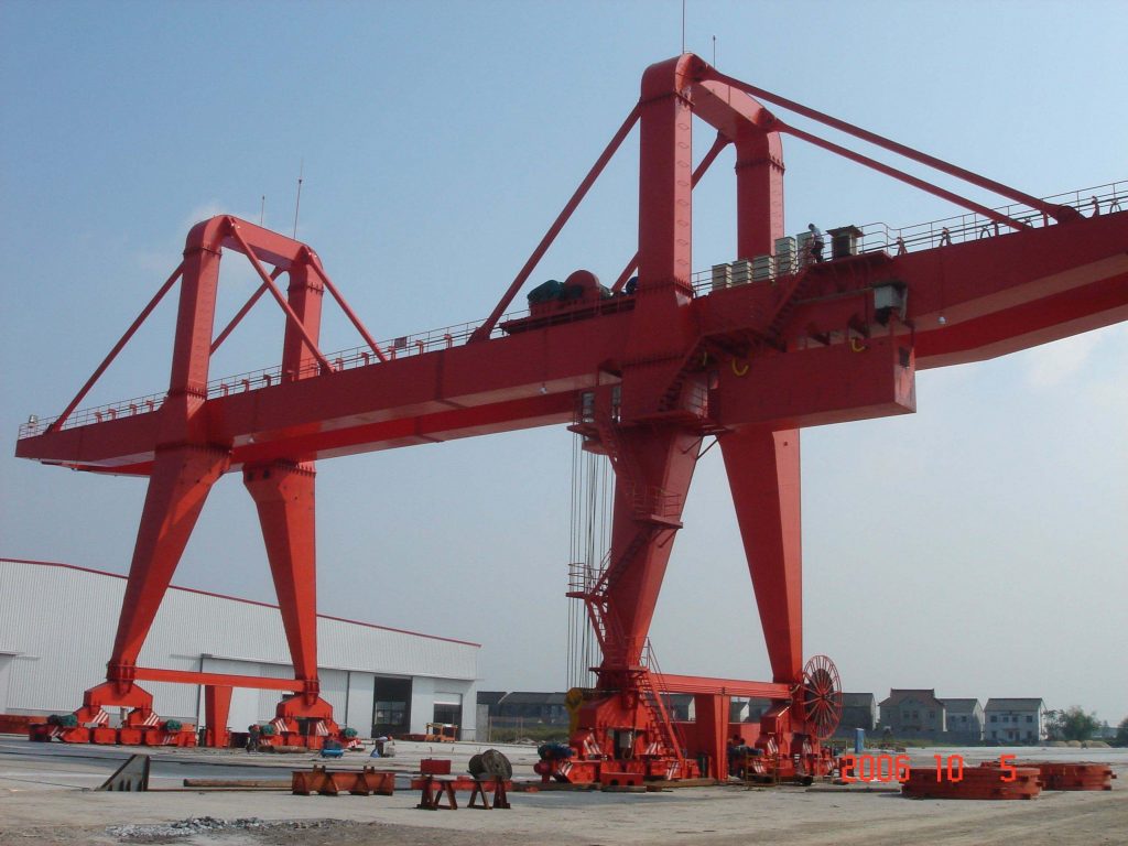 Rail Monted Gantry Crane With Large Capacity