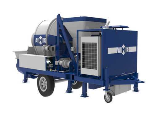 concrete mixer pump