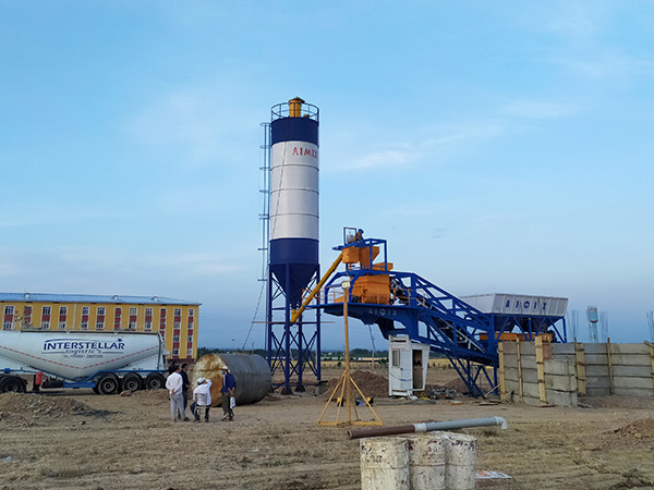 mini Mobile Concrete Plant