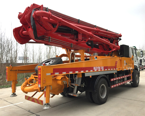 aimix concrete pump truck