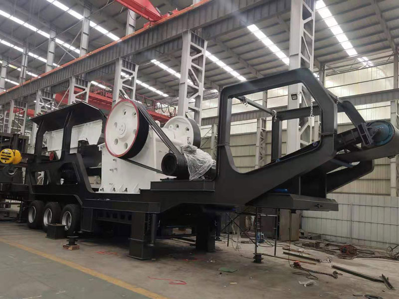 mobile jaw crusher machine