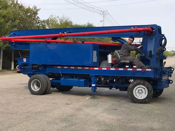 concrete pump car