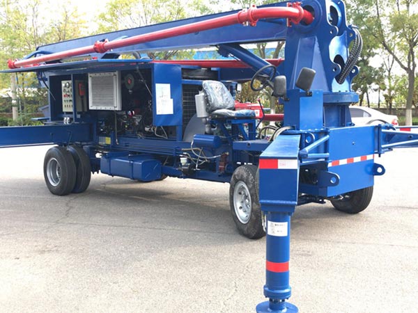 truck mounted boom pump