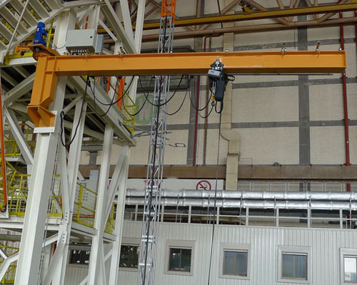 Construction Elecrtic Wall Mounted Jib Crane