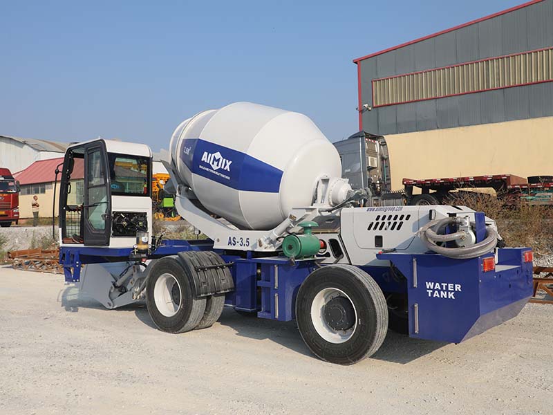 AS-3.5 self-loading mobile concrete mixer