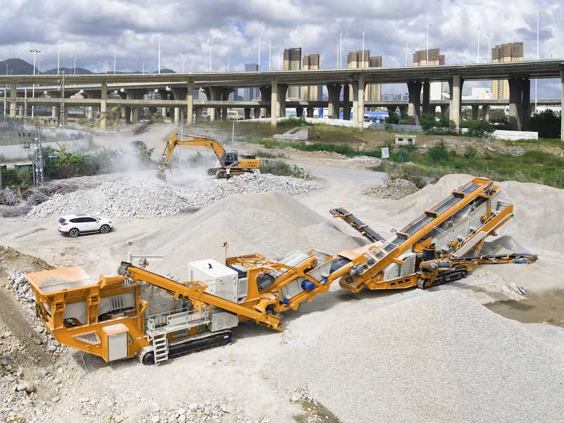 crawler mobile crusher
