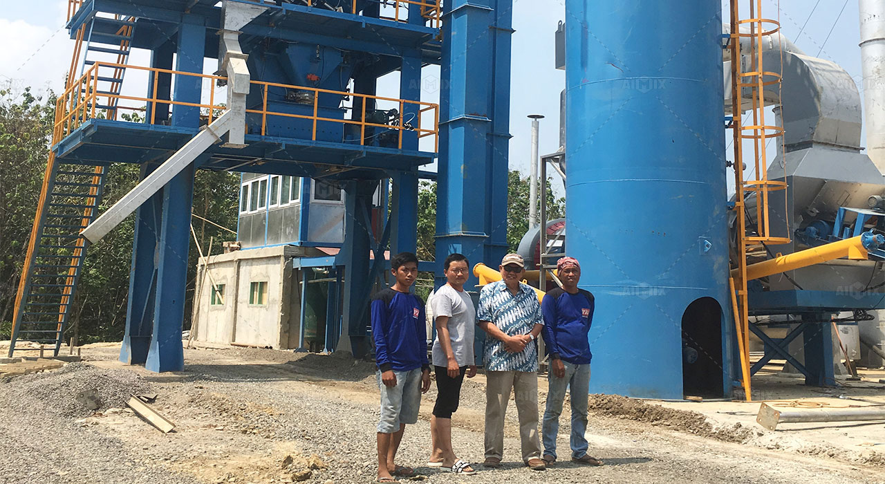 80TPH asphalt plant