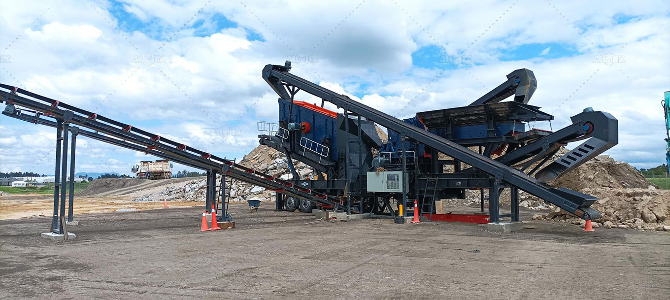 mobile crusher plant