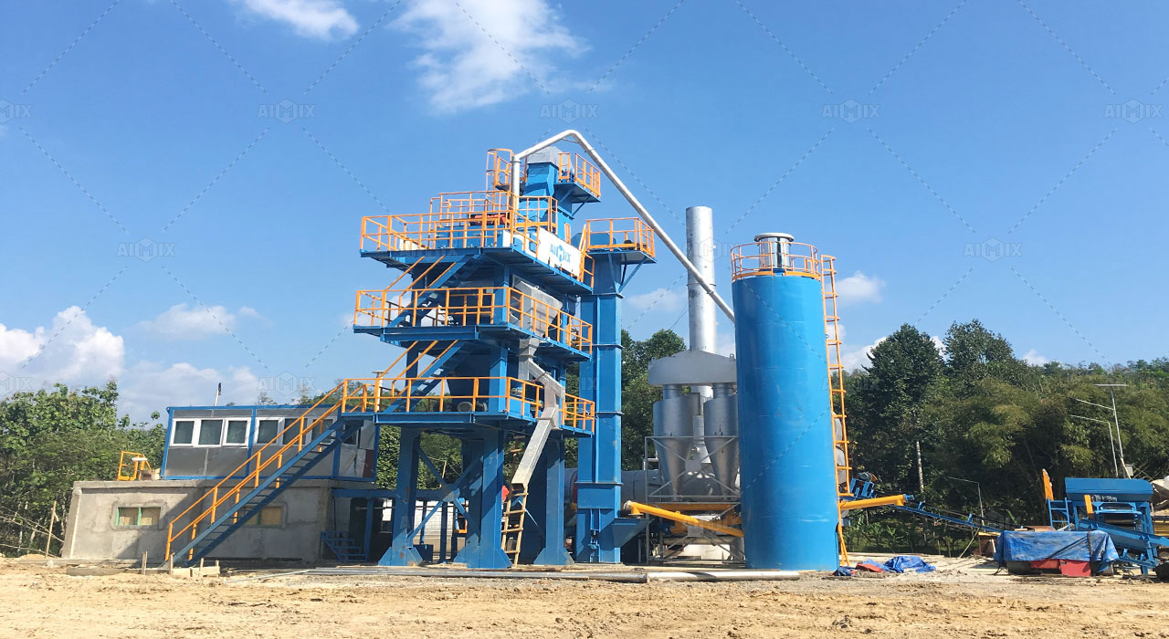 asphalt manufacturing plant