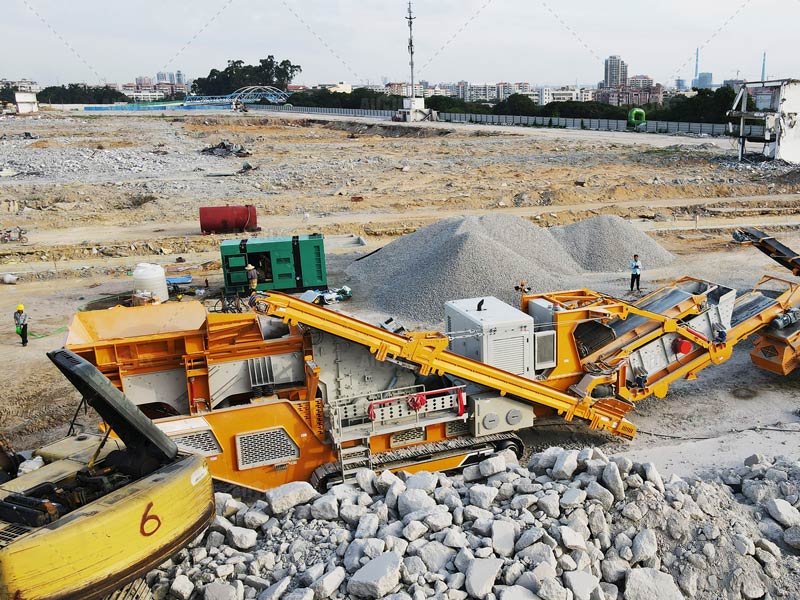 Mobile Stone Crusher Plant