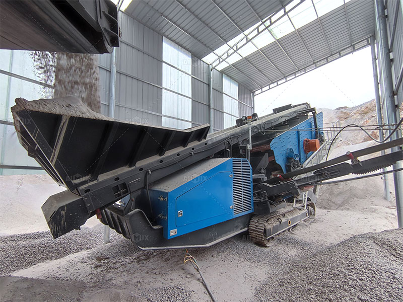 crawler mobile crushing plant