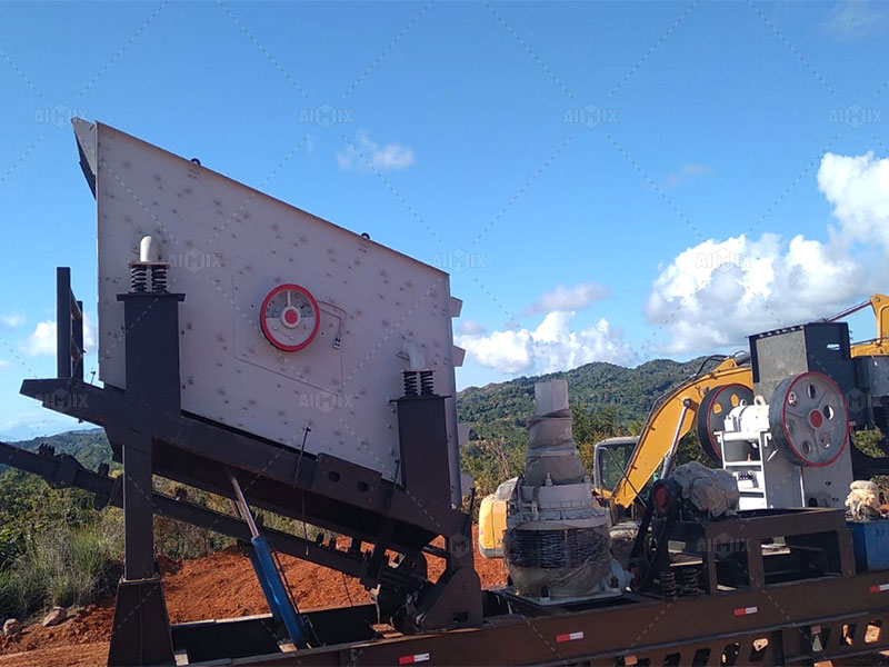 how does a mobile crusher plant work