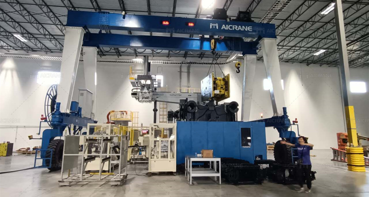 Machinery Material Handling Double Girder Gantry Crane