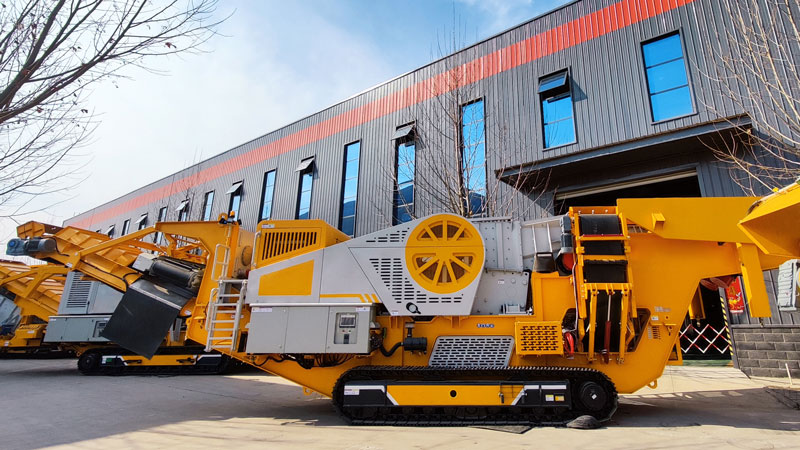 Crawler Type Mobile Stone Crusher