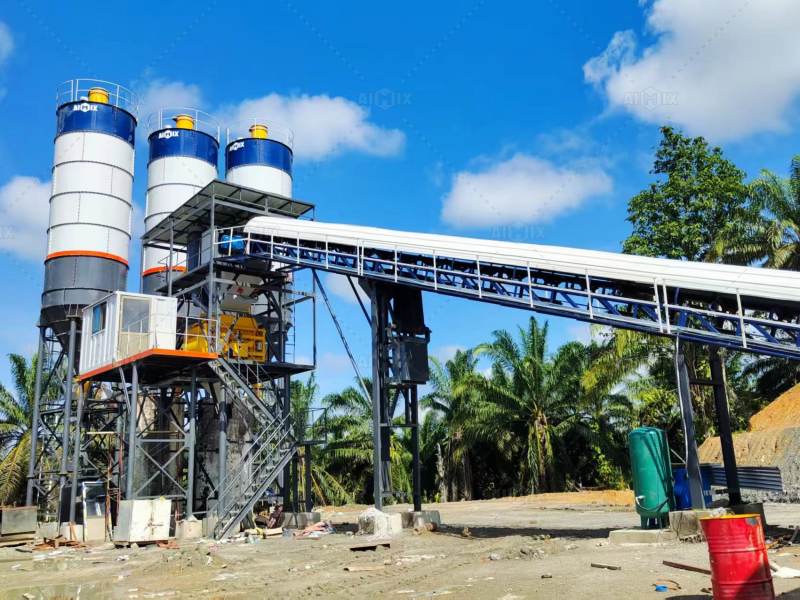 concrete mix plant cost