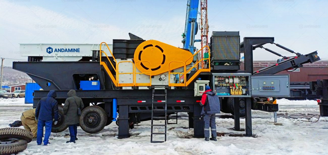 mobile crusher jaw crusher
