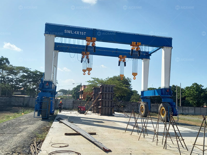 rubber tyred gantry crane