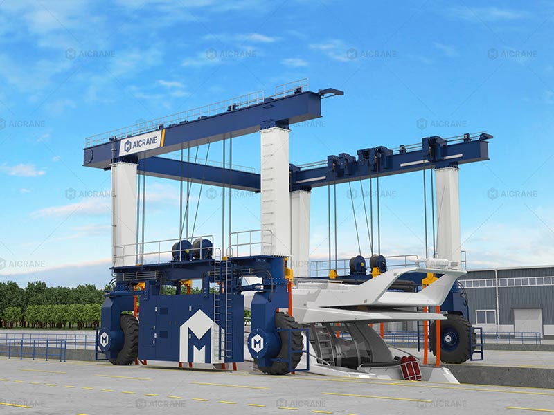 100 ton marine travel lift