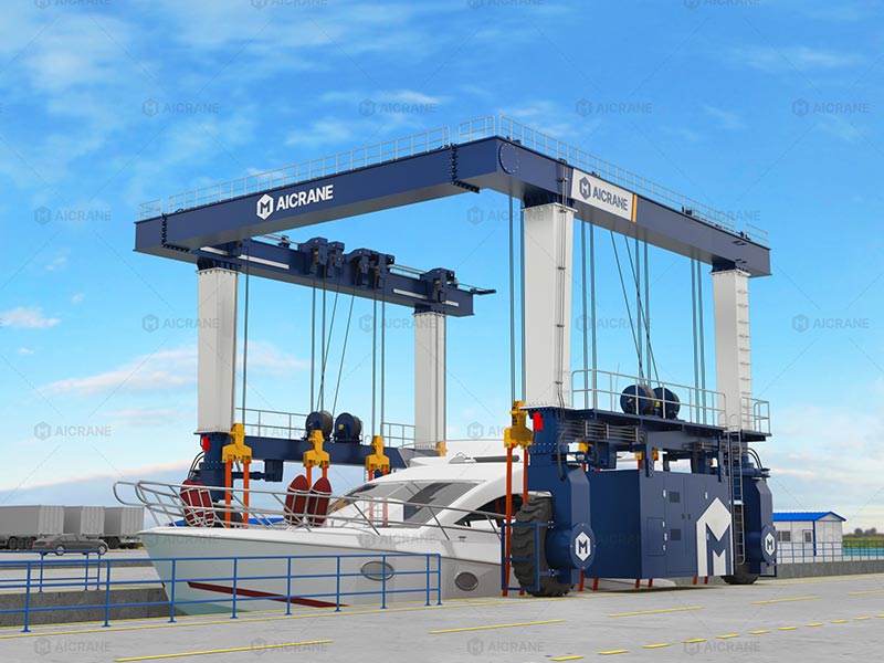 100 ton travel lift