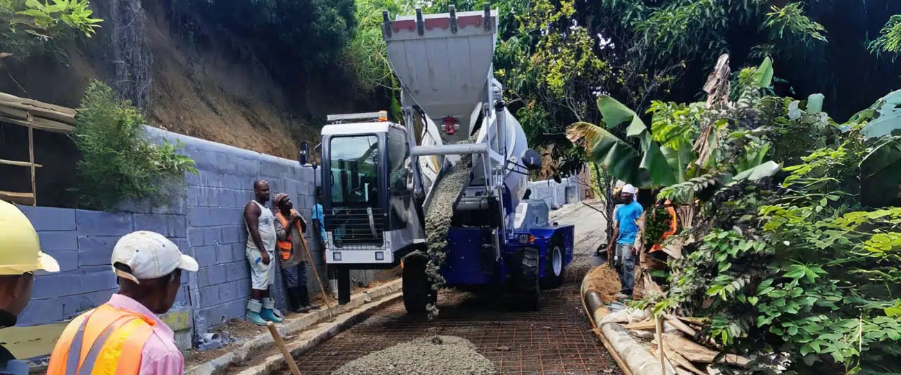Ghana self loading mixer
