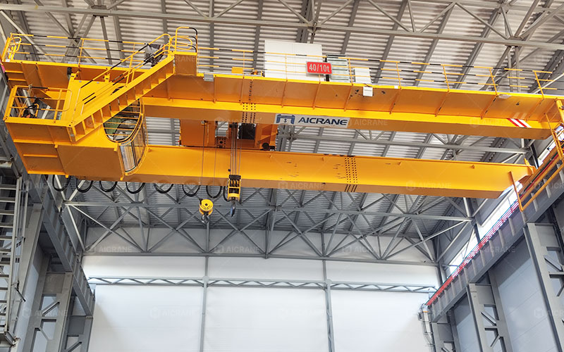 double girder 40 ton overhead crane