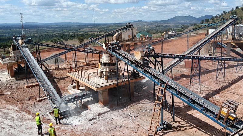 Stationary Mining Crushing Plant